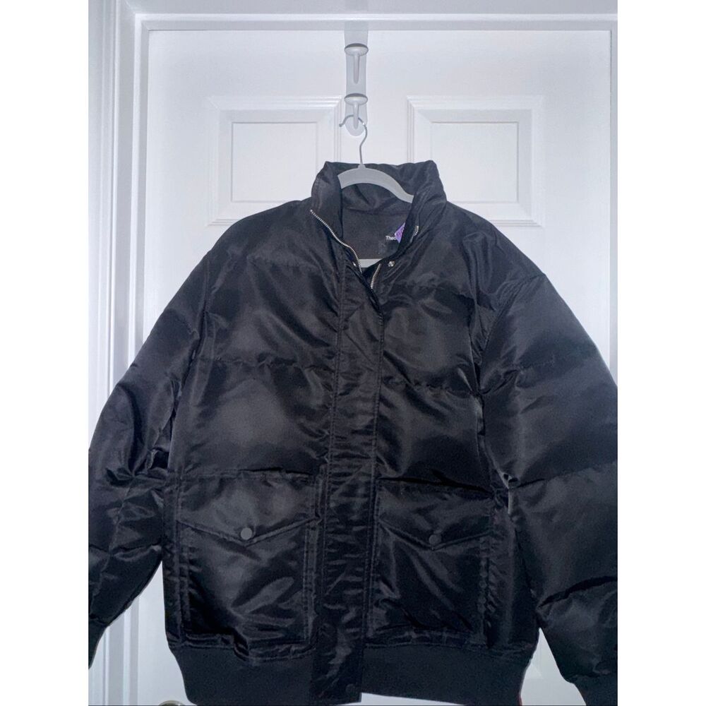 *THEORY*black nylon oversized puffer jacket - Picture 7 of 7